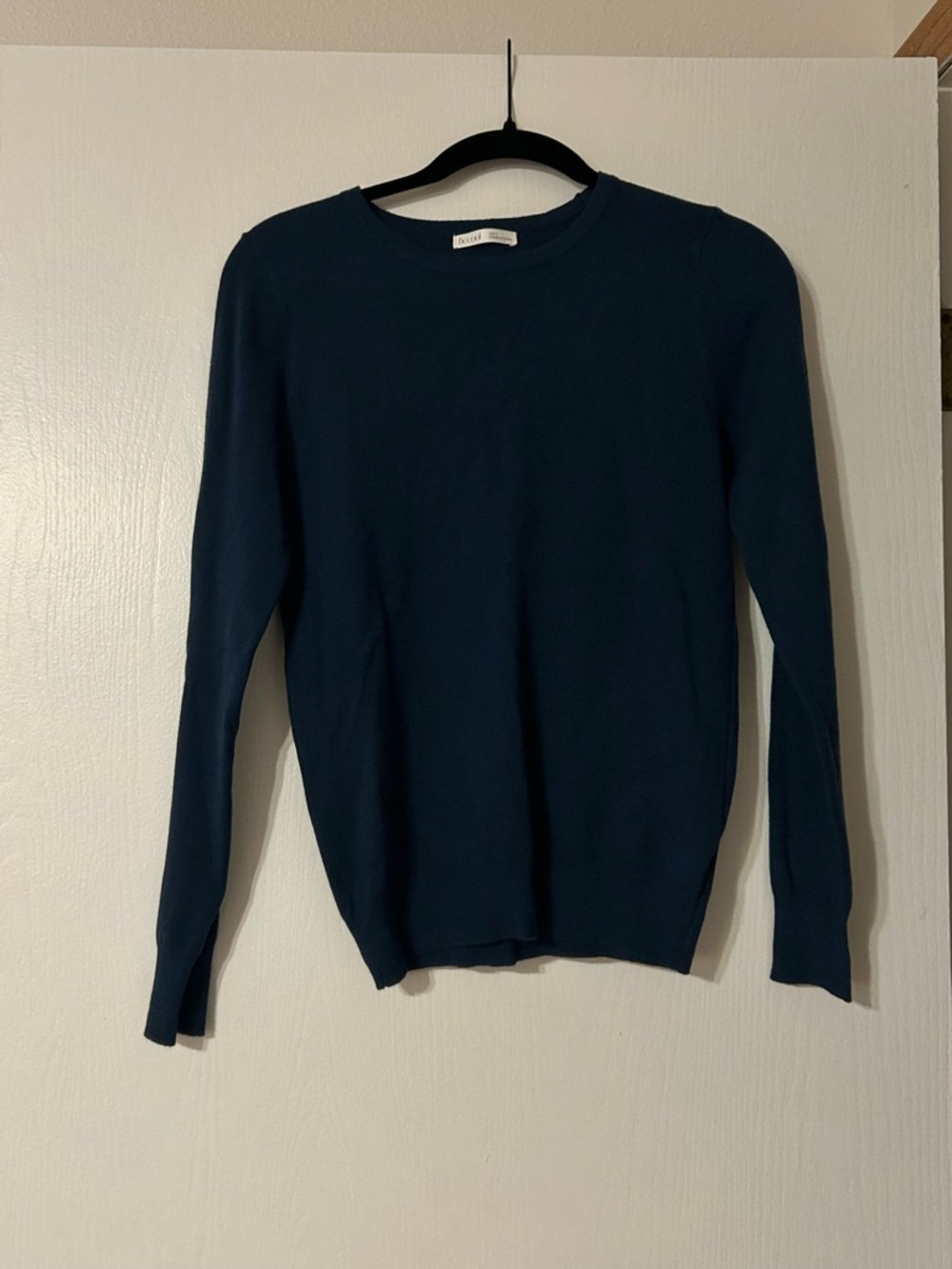 Women's Classic Crewneck Sweater - Deep Navy